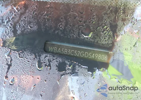 2016 BMW 535I xDrive z USA, uszkodzony, nr VIN WBA5B3C52GD549806